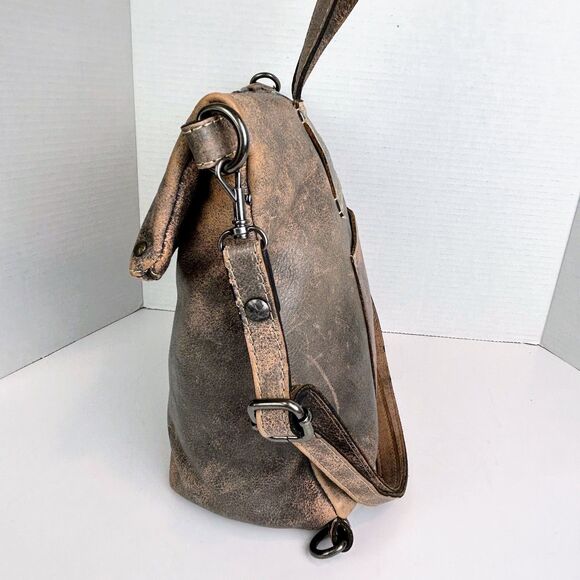 Patricia Nash Heritage Luzille Backpack Convertible Crossbody Bag Distressed Ltr - Picture 5 of 16